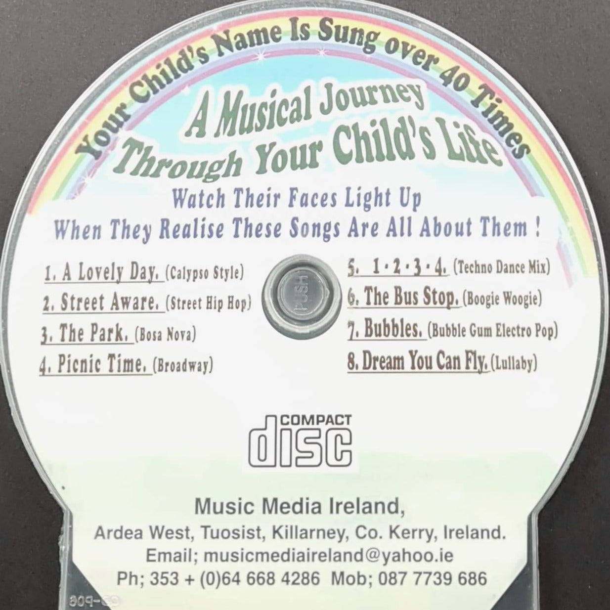 CD - Personalised Children's Songs / Ciara