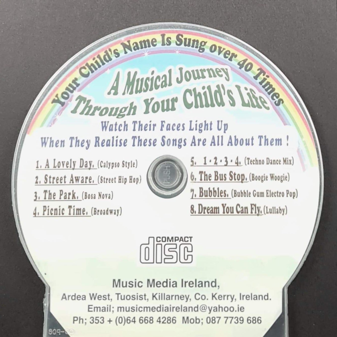 CD - Personalised Children's Songs / Anna