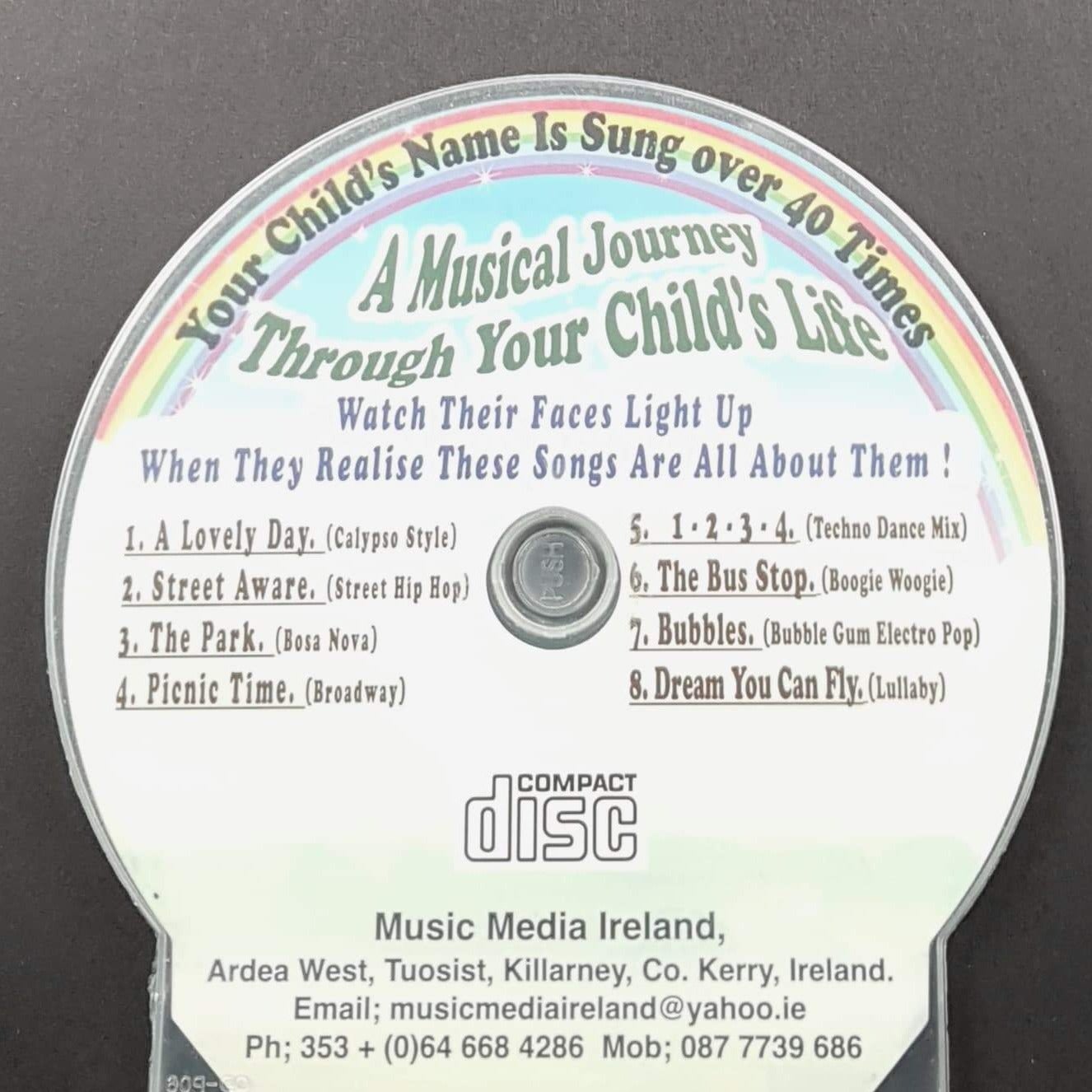 CD - Personalised Children's Songs / Eimear