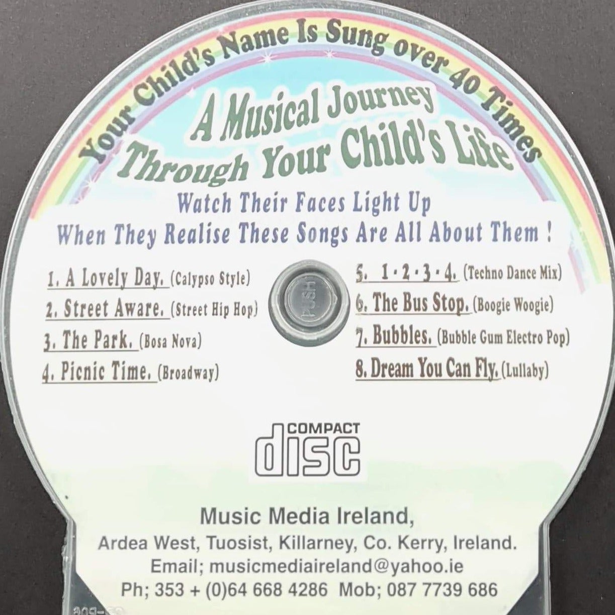 CD - Personalised Children's Songs / Hannah