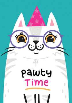 Pet Cat Birthday Card Personalisation