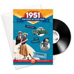 Born in year 1951 - The Story Of Your Year (Includes CD)