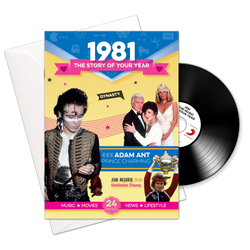 Born in year 1981 - The Story Of Your Year (Includes CD)