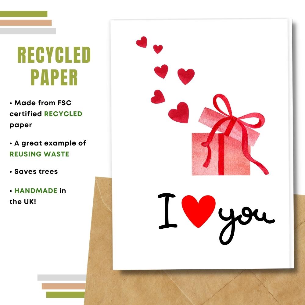 General One I Love Card - I Love You Gift