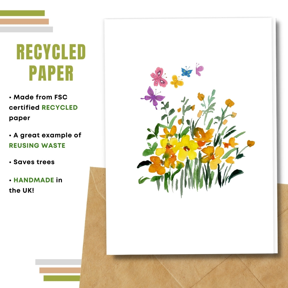 General Blank Card - Flower Field