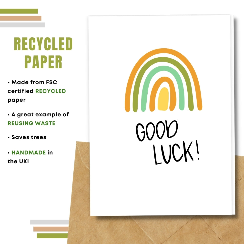 General Good Luck Card - Rainbow