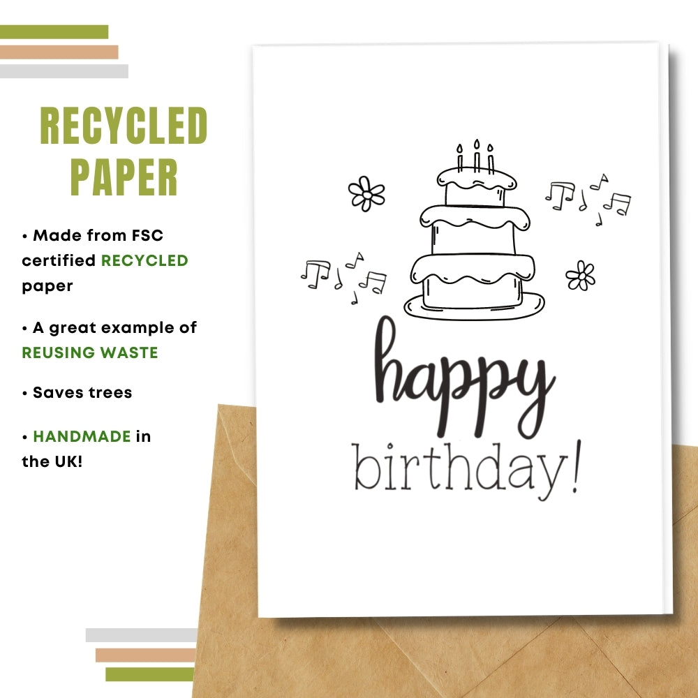 General Birthday Card - Delicious Birthday