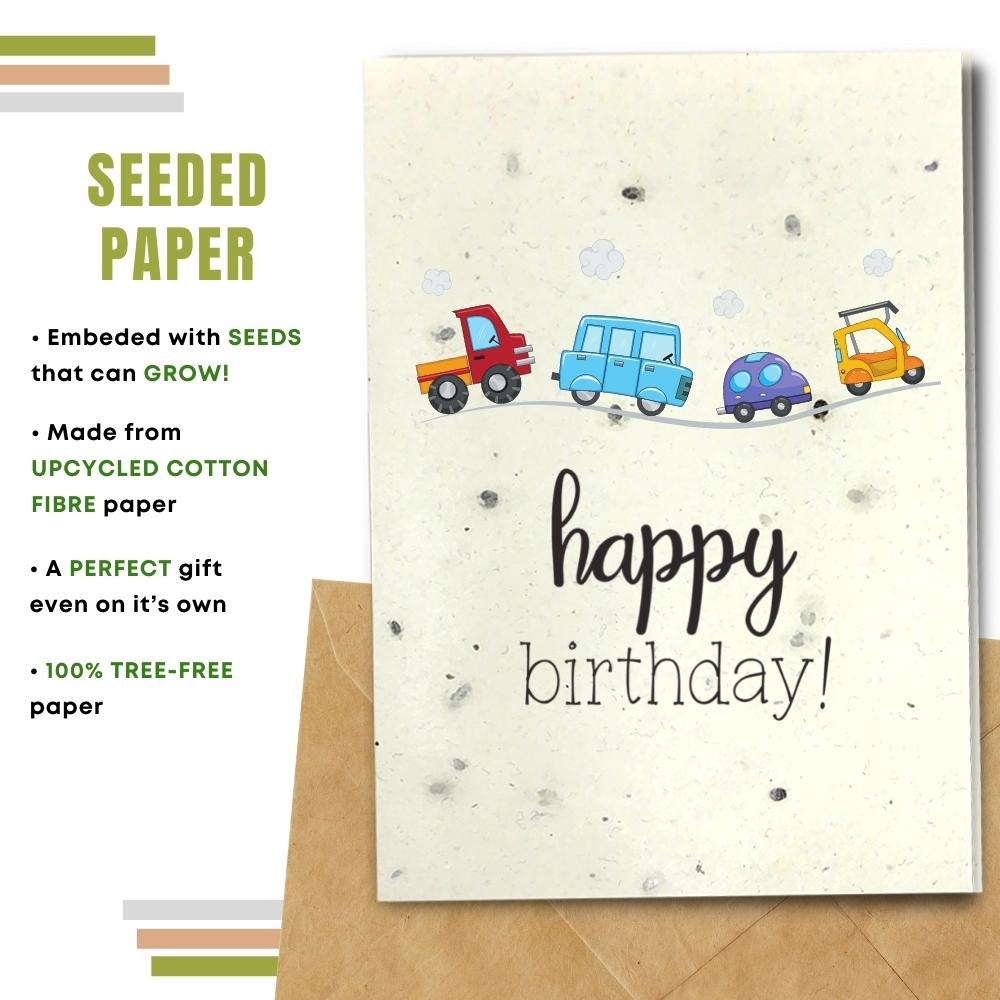 Children Birthday Card - Choo-Choo Train