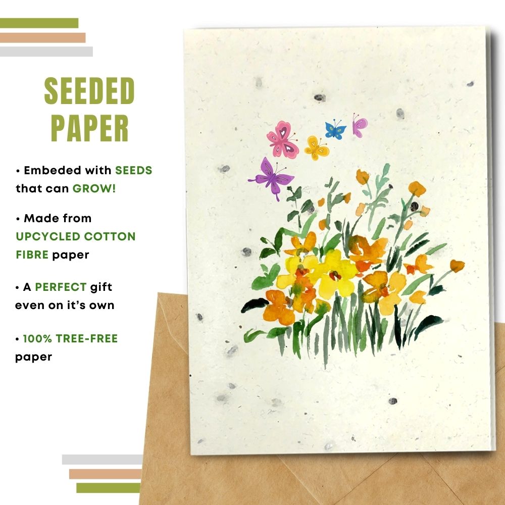 General Blank Card - Flower Field