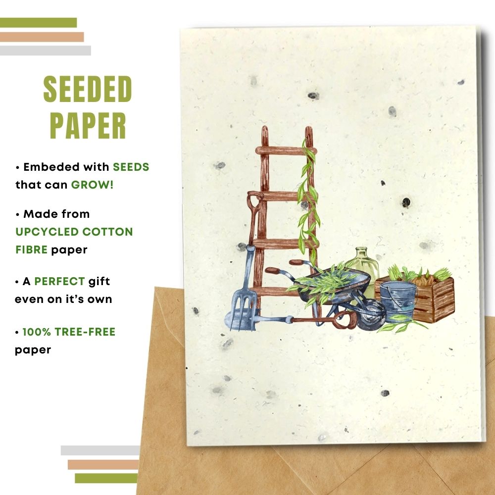 General Blank Card - Gardener's Dream