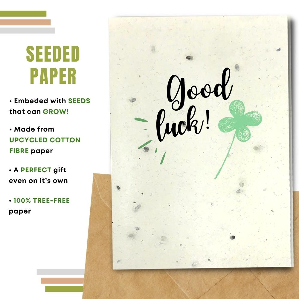 General Good Luck Card - Clover