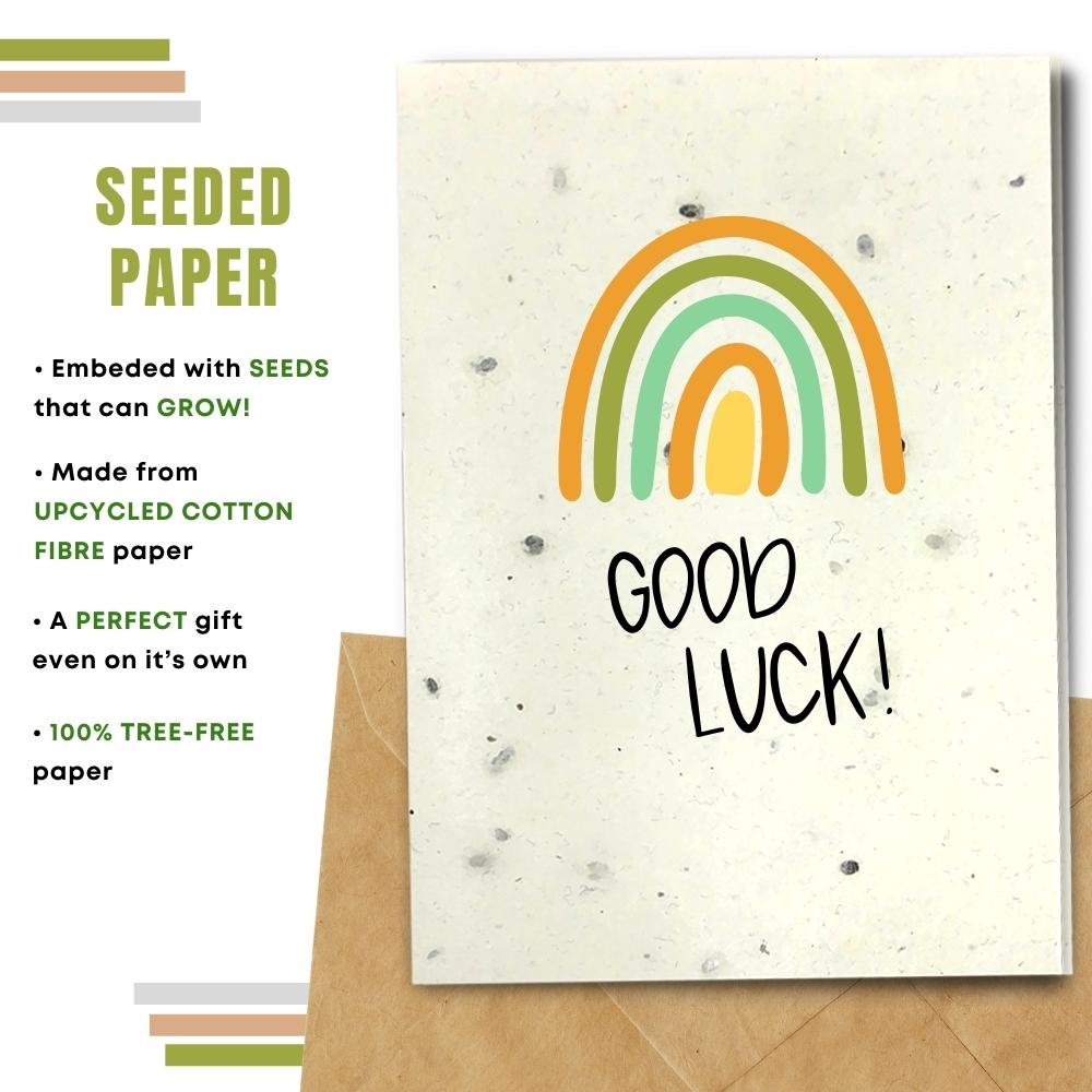 General Good Luck Card - Rainbow