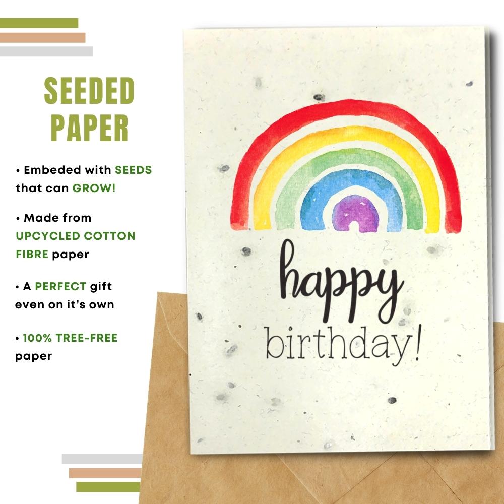 General Birthday Card - Rainbow