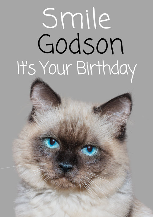 Godson Birthday Card Personalisation