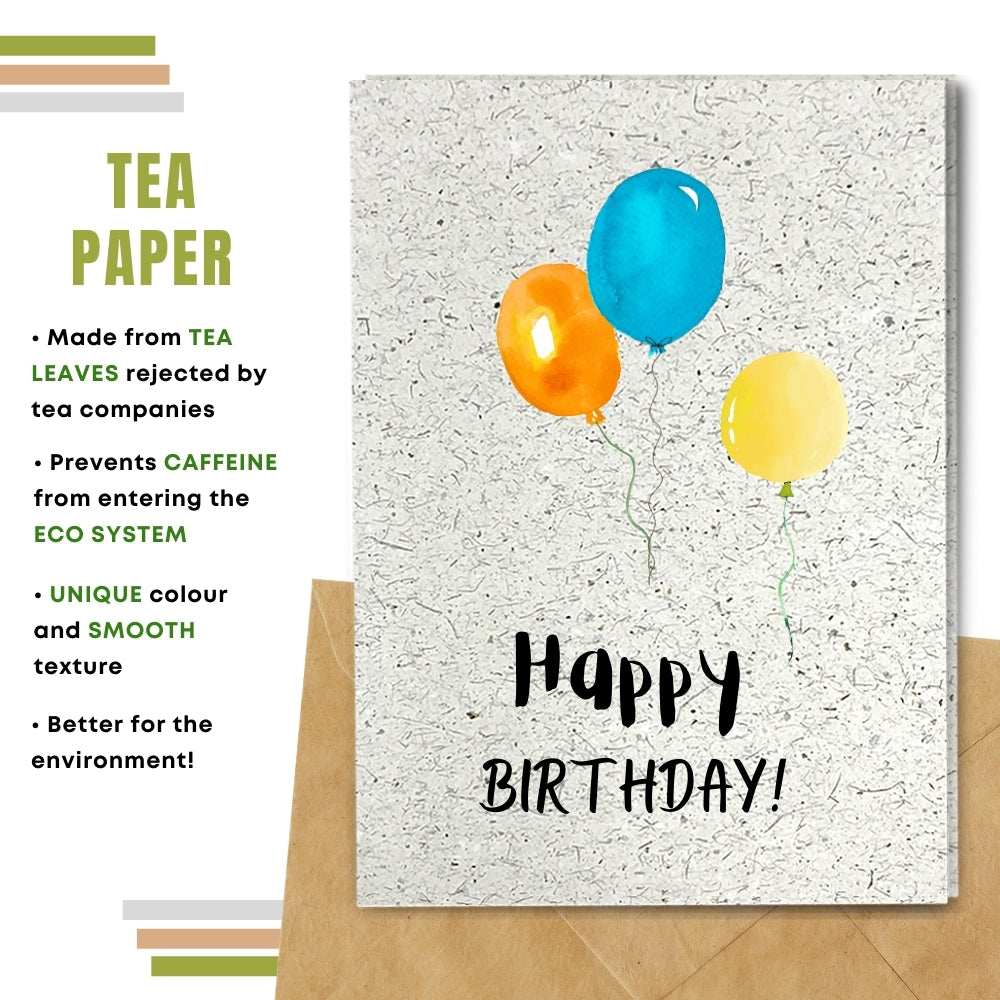 General Birthday Card - Balloons