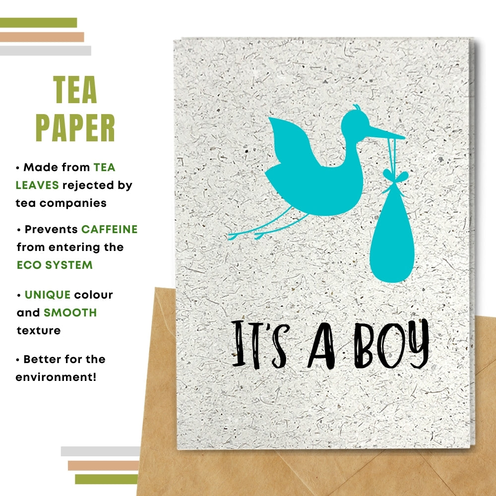 New Baby Card - It's a Boy!