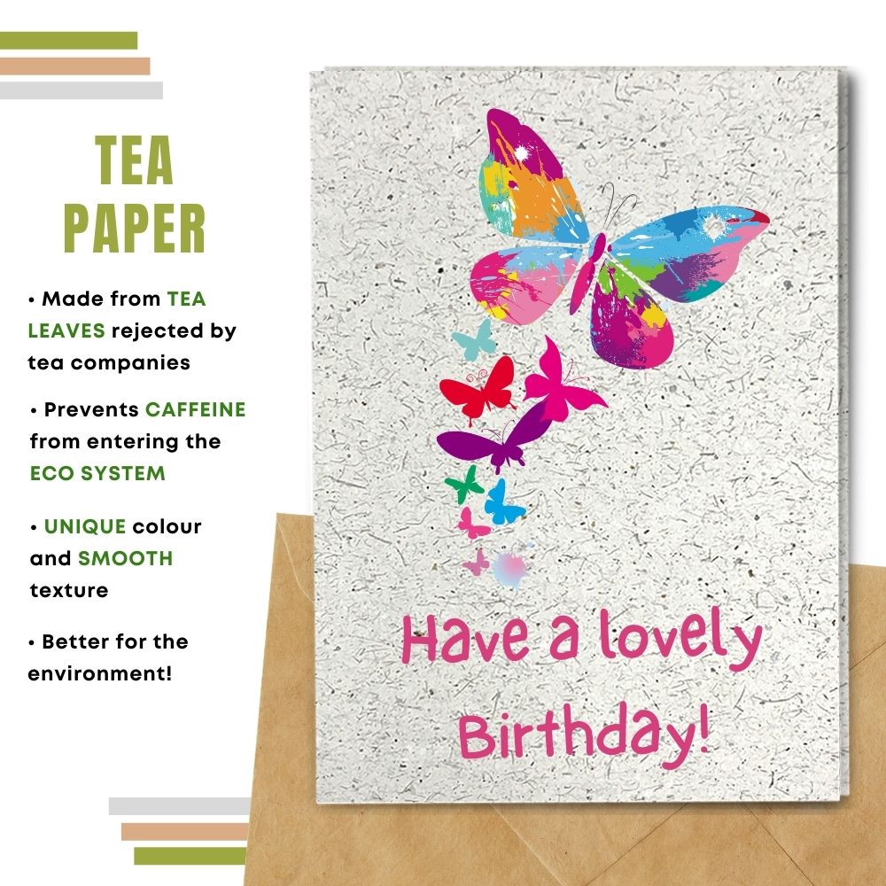 General Birthday Card - Birthday Butterflies