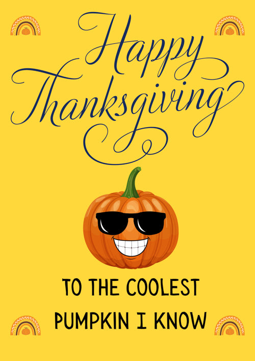 Funny Thanksgiving Card Persoanlisation