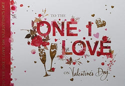 One I Love Valentines Day Card