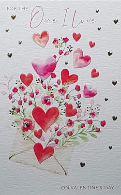 One I Love Valentines Day Card