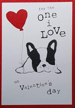 One I Love Valentines Day Card