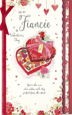 Fiancee Valentines Day Card