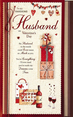 Husband Valentines Day Card