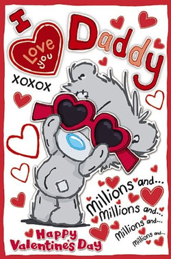 Daddy Valentines Day Card