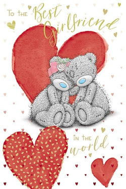 Girlfriend Valentines Day Card