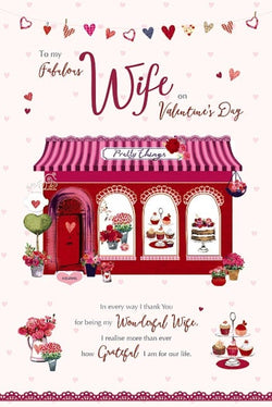 Wife Valentines Day Card