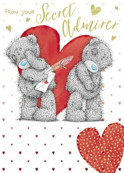 Secret Admirer Valentines Day Card