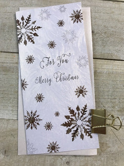 Money Wallet Christmas Card