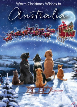 Across The Miles Christmas Card