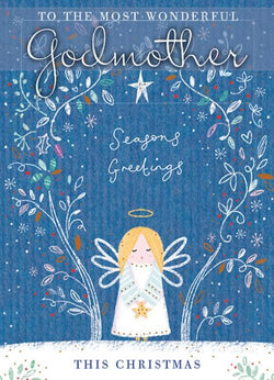 Godmother Christmas Card