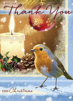Thank You Christmas Card