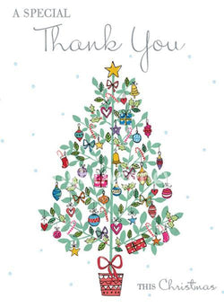 Thank You Christmas Card