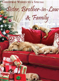 Sister And Brother In Law Christmas Card