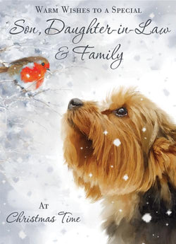 Son And Daughter In Law Christmas Card