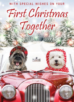 First Couple Christmas Card