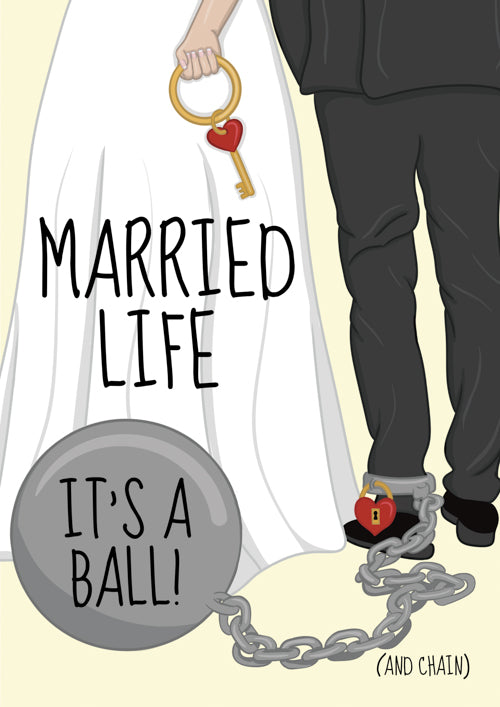 Humour Wedding Card Personalisation