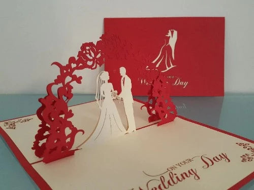Wedding Pop Up Card