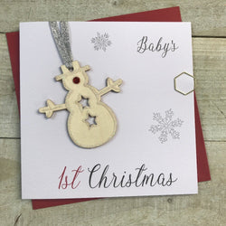 Baby's First Christmas Card