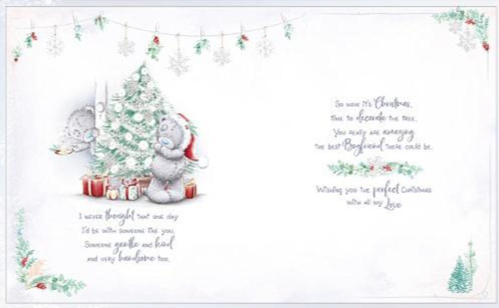 Boyfriend Christmas Card