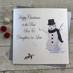 Son And Daughter In Law Christmas Card