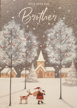 Brother Christmas Card