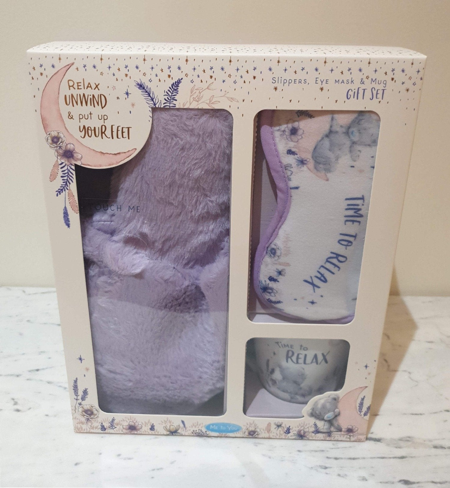 Christmas Gift - Slippers Mug & Eye Mask Gift Set