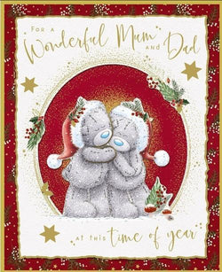 Mum And Dad Christmas Card