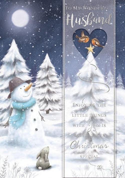 Husband Christmas Card
