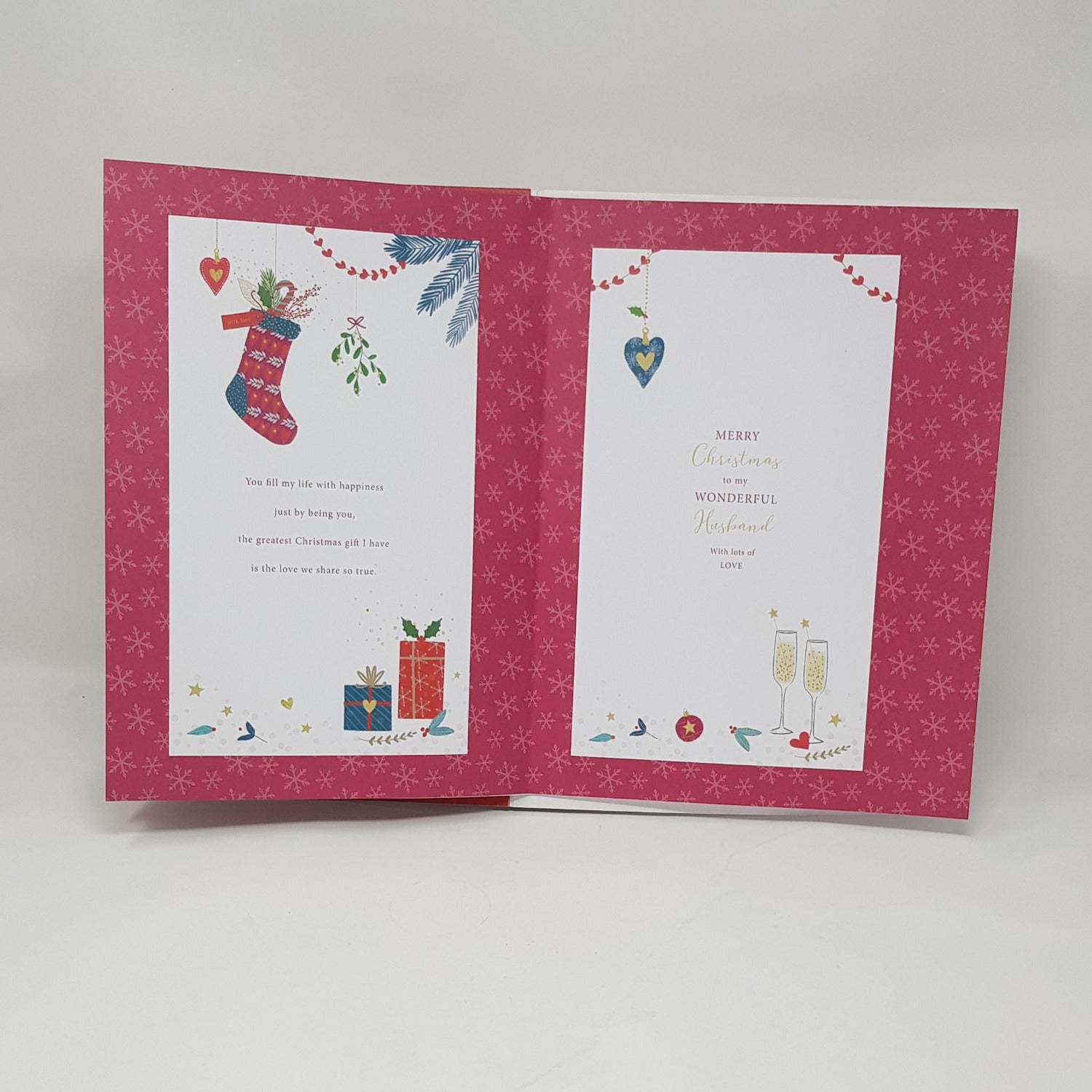 Husband Christmas Card