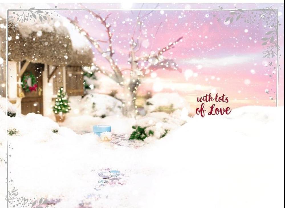 Daughter Christmas Card - 3D Card